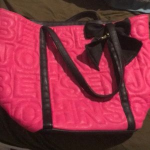 Pink Betsy Johnson Bag